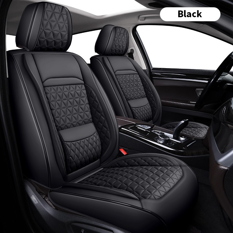 Leather Car Seat Covers Full Set Universal - Car Seat Covers Full Set ,Universal