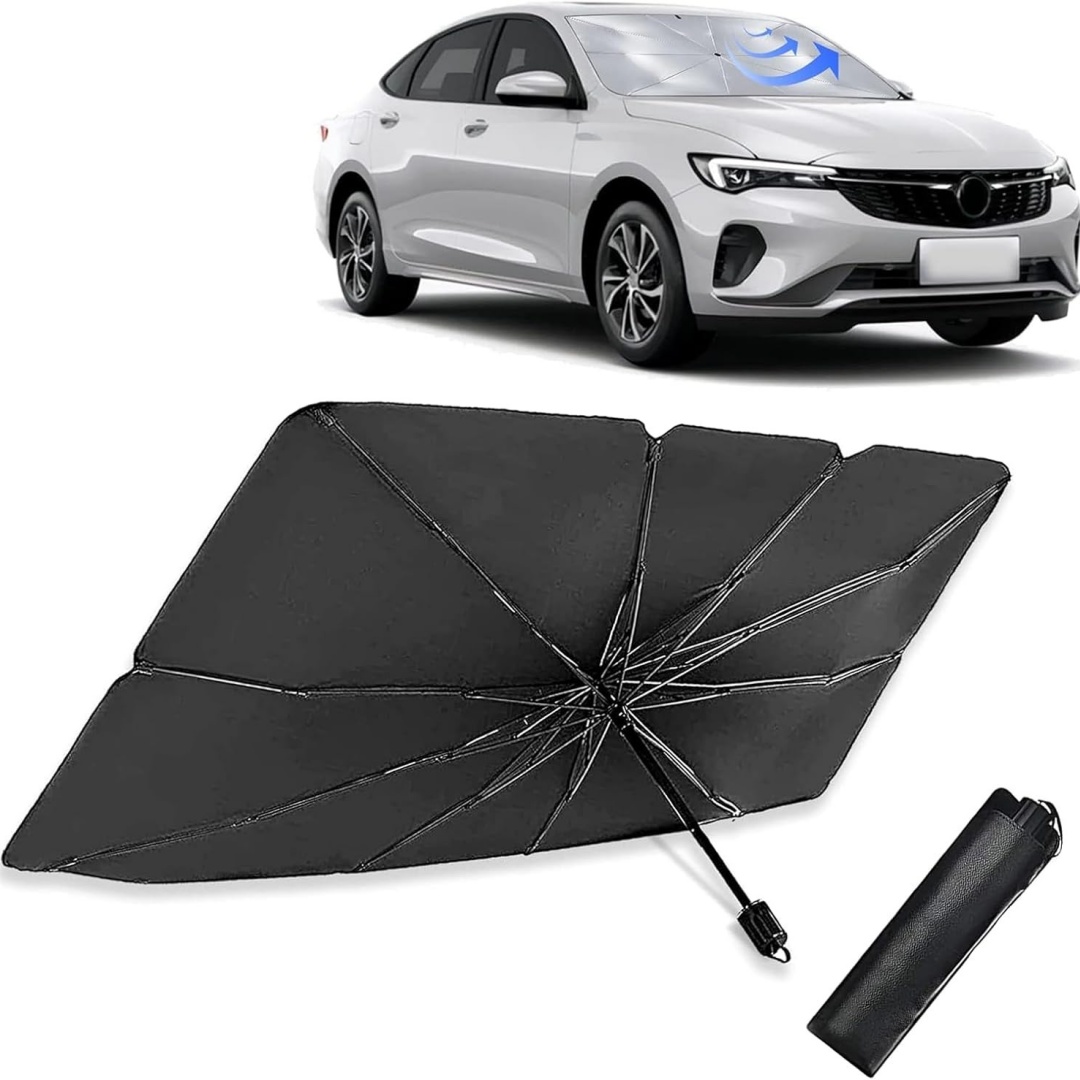 Windshield Sun Shade Umbrella, - Car Sunshade Windshield Umbrella Foldable review and price
