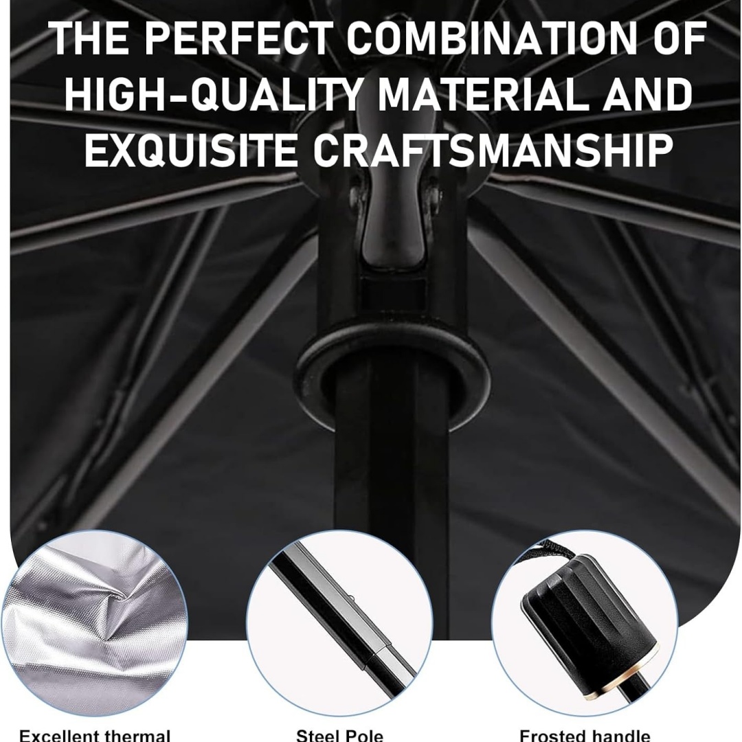 Windshield Sun Shade Umbrella, - Car Sunshade Windshield Umbrella Foldable review and price