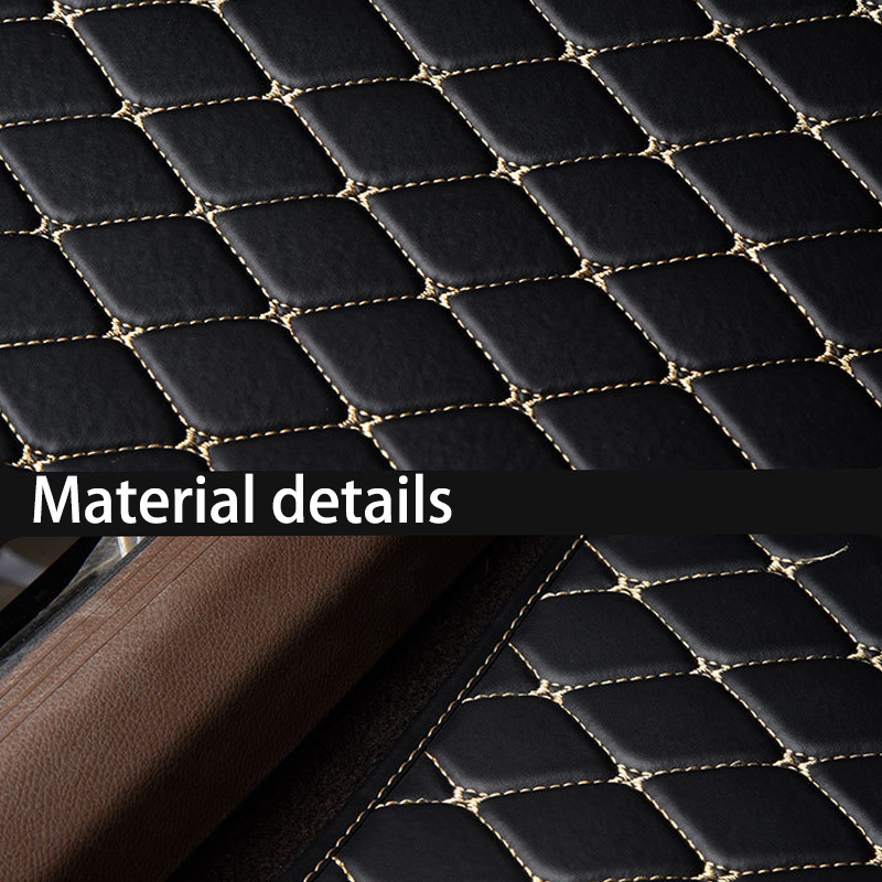 5Pcs Universal PU Leather Car  - Car Floor Mats Universal Waterproof Leather review and price