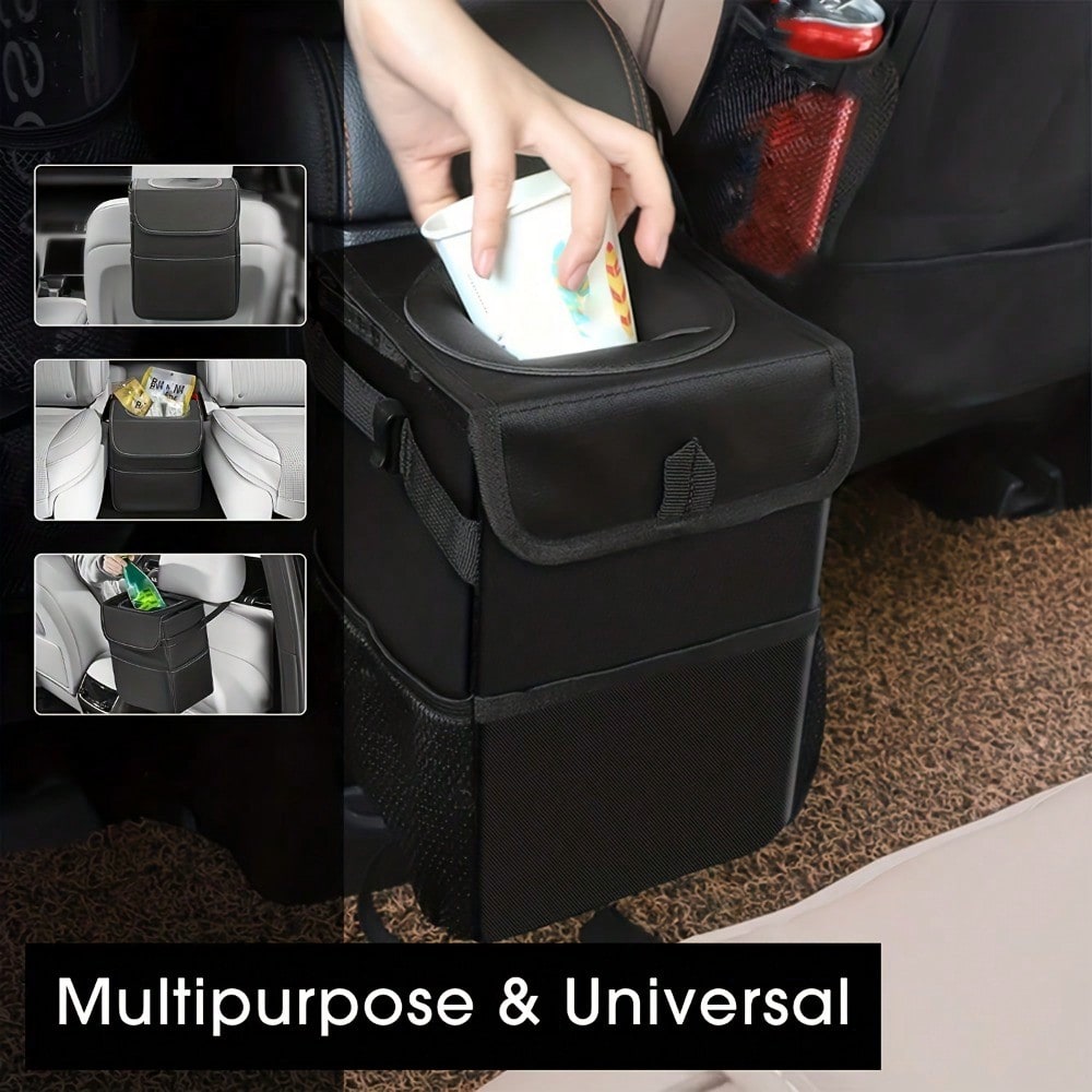 Portable Waterproof Car Trash  - Waterproof Car Trash Can With Lid review and price