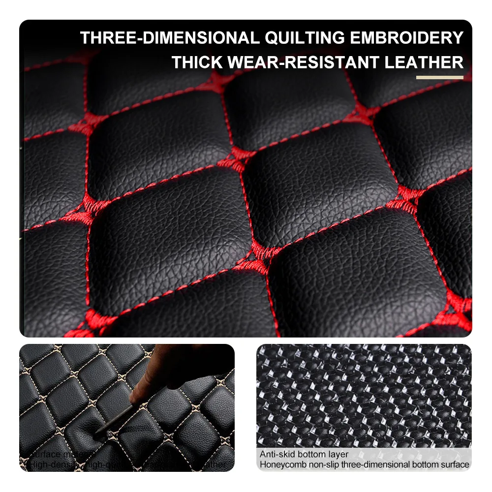 Original Car TPE Floor Mats Fo - Car Floor Mats Universal Waterproof Leather review and price
