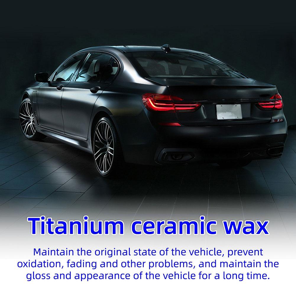 Titanium Ceramic Wax Car Coati - Car Scratch Repair Polishing Wax Paste review and price