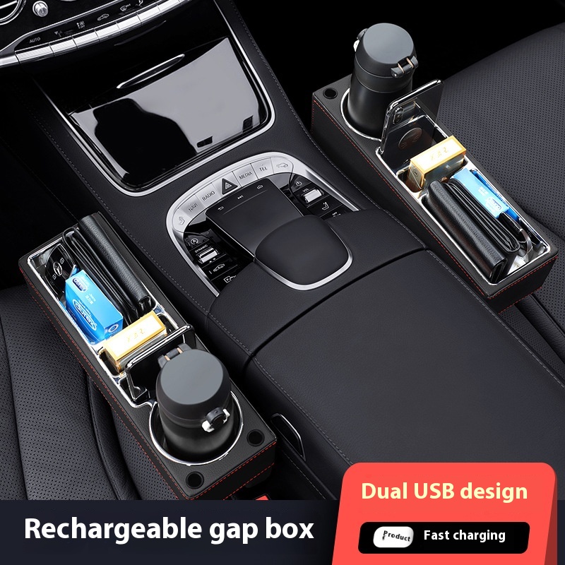 Car Seat Gap Filler Organizer  - Seat Gap Filler Organizer With Usb Charger review and price