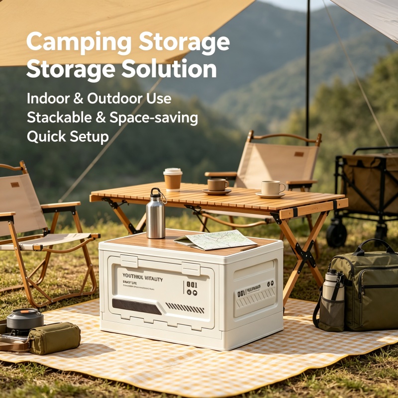 Outdoor Storage Box Camping Fo - Car Trunk Organizer Foldable Storage Box review and price