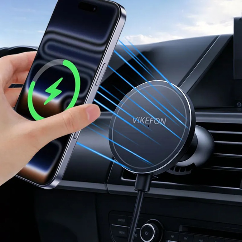 Car Wireless Charger Magnetic  - Magnetic Phone Holder For Car Vent review and price