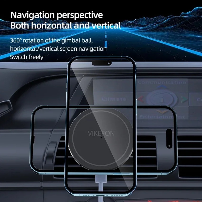 Car Wireless Charger Magnetic  - Magnetic Phone Holder For Car Vent review and price