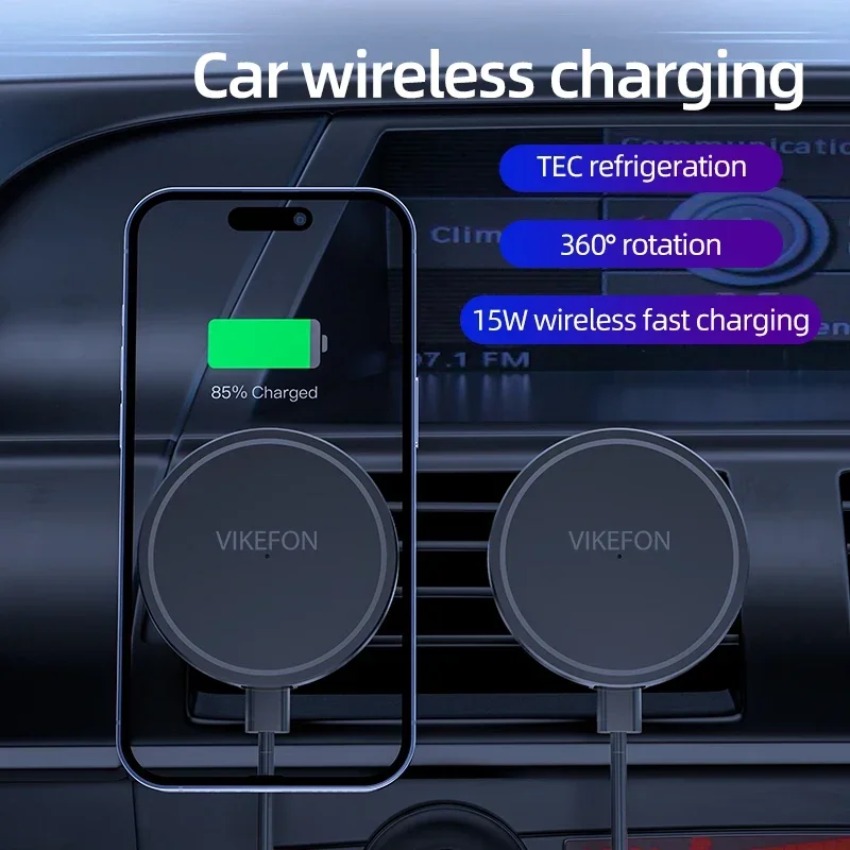 Car Wireless Charger Magnetic  - Magnetic Phone Holder For Car Vent review and price