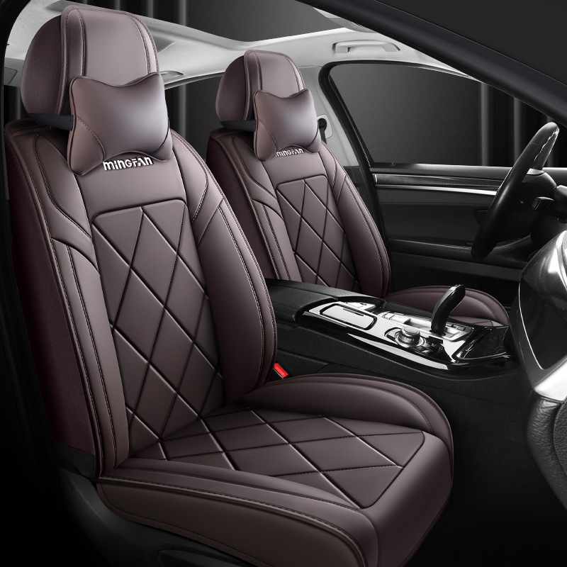 Universal Comfortable Full Lea - Leather Car Seat Covers Full Set Universal review and price