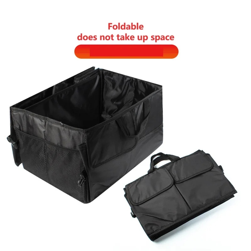 Foldable Large‑Capacity Car Tr - Car Trunk Organizer Foldable Storage Box review and price