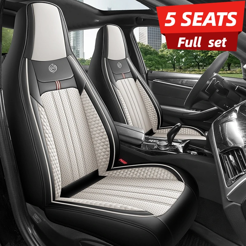 Luxury 3D Full Car Seat Cover  - Leather Car Seat Covers Full Set Universal review and price