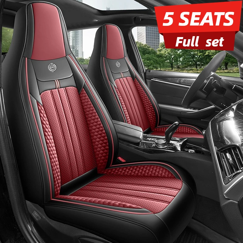 Luxury 3D Full Car Seat Cover  - Leather Car Seat Covers Full Set Universal review and price
