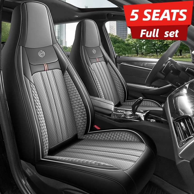 Luxury 3D Full Car Seat Cover  - Leather Car Seat Covers Full Set Universal review and price