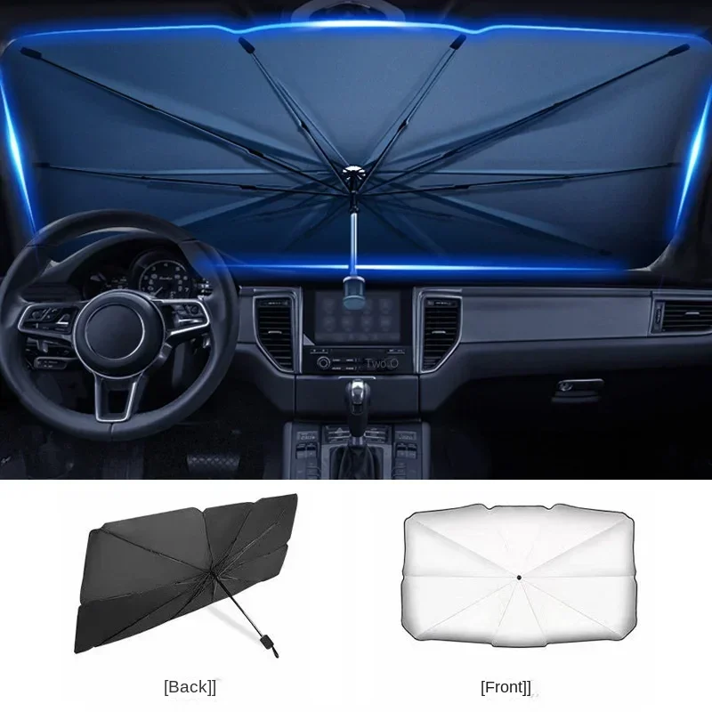 Portable Car Sun Shade Umbrell - Car Sunshade Windshield Umbrella Foldable review and price