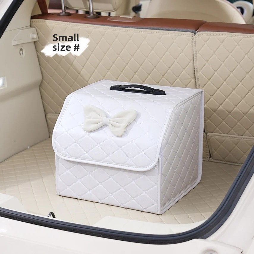 Car Trunk Storage Box, Diamond - Car Trunk Organizer Foldable Storage Box review and price
