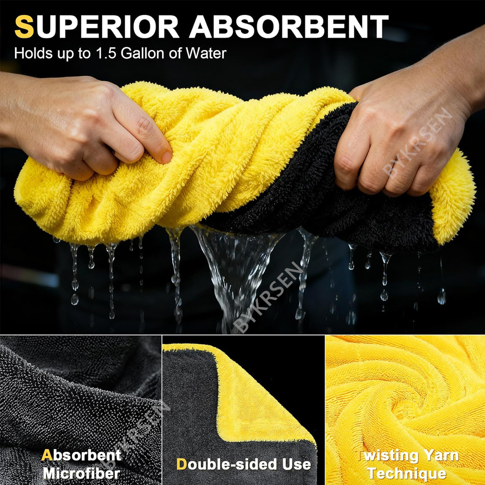 1800GSM Oversized Microfiber C - Microfiber Car Drying Towel Super Absorbent review and price